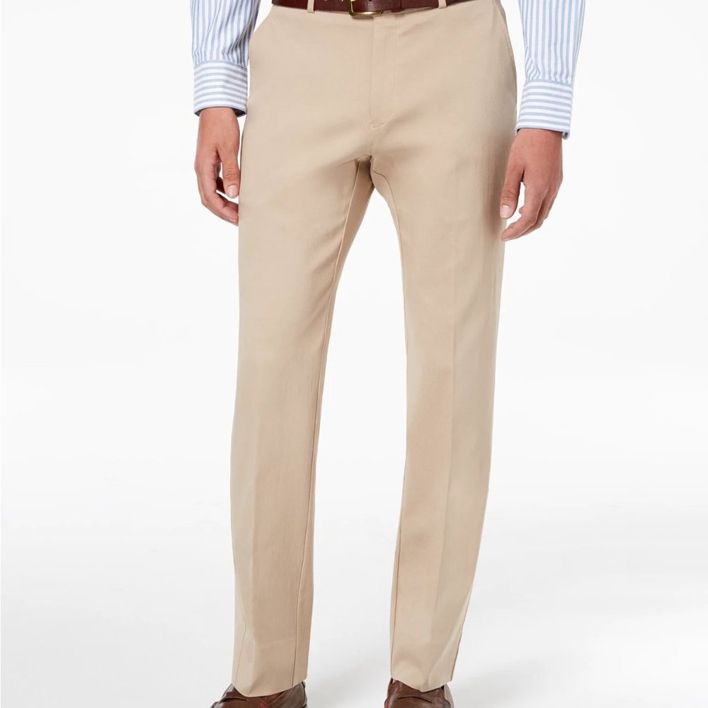 30x30 Tommy Hilfiger Modern-Fit TH Flex Stretch Comfort Solid Performance Pants